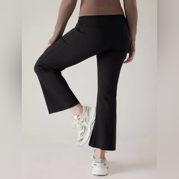 Athleta Delancey Skyline Ankle Flare Pant // Black - Picture 6 of 9